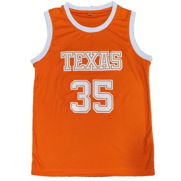 NEW Texas Longhorns Kevin Durant #35 Replica Basketball Jersey, Orange - Picture 2 of 6